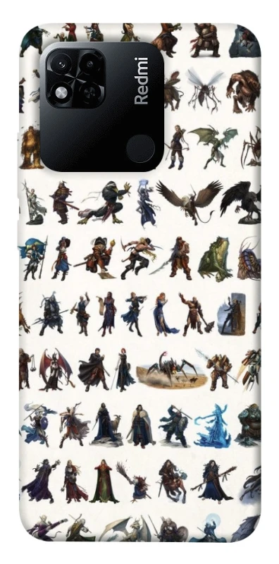 Чохол на Xiaomi Redmi 10A Character Selection фото 1 з 1