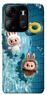 Чохол на Tecno Spark Go 2023 Labubu in the pool фото 1 з 1
