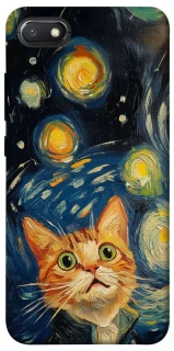 Чехол на Xiaomi Redmi 6A paint cat фото 1 из 1