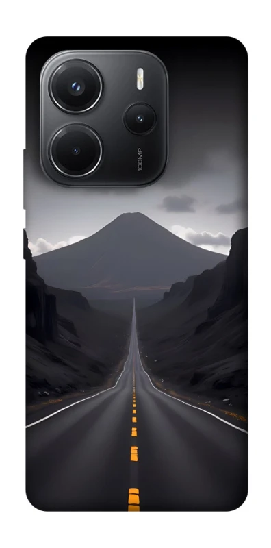 Чохол на Xiaomi Redmi Note 14 4G (Int. version) Black mountains фото 1 з 1