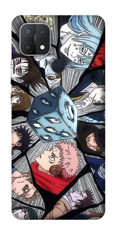 Чехол на Oppo A15s / A15 jujutsu kaisen v4 фото 1 из 1