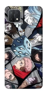 Чехол на Oppo A15s / A15 jujutsu kaisen v4 фото 1 из 1