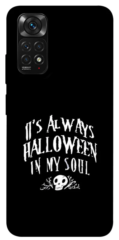 Чохол на Xiaomi Redmi Note 11 (Global) / Note 11S Halloween in my soul фото 1 з 1