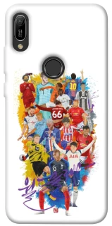 Чохол на Huawei Y6 (2019) Football Abstract v2 фото 1 з 1