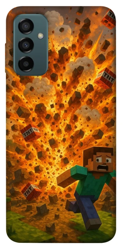 Чохол на Samsung Galaxy M23 5G Minecraft v7 фото 1 з 1