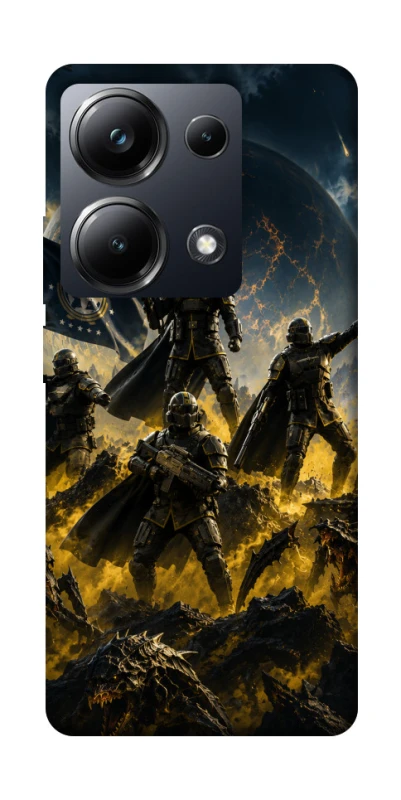 Чохол на Xiaomi Poco M6 Pro 4G HELLDIVERS фото 1 з 1