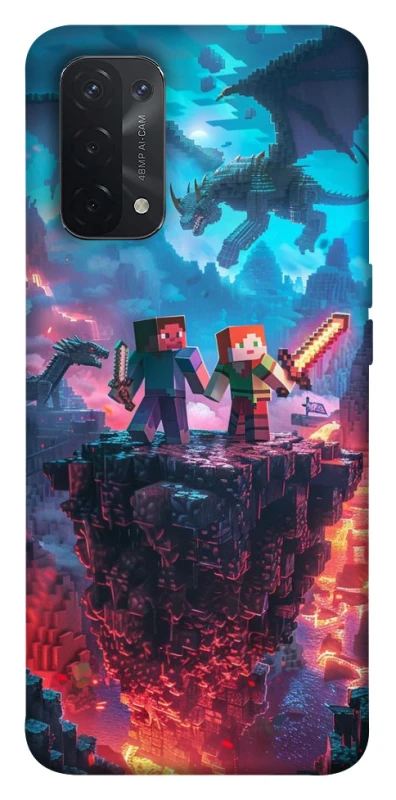 Чохол на Oppo A54 5G / A74 5G Minecraft v3 фото 1 з 1