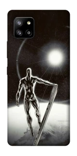 Чохол на Samsung Galaxy A42 5G Срібний серфер фото 1 з 1