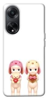 Чехол на Oppo A98 Puppy Love Duo фото 1 из 1
