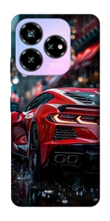 Чохол на ZTE Nubia V60 Desing Red sports car фото 1 з 1