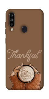 Чехол на ZTE Blade A7 (2020) Thankful coffee фото 1 из 1