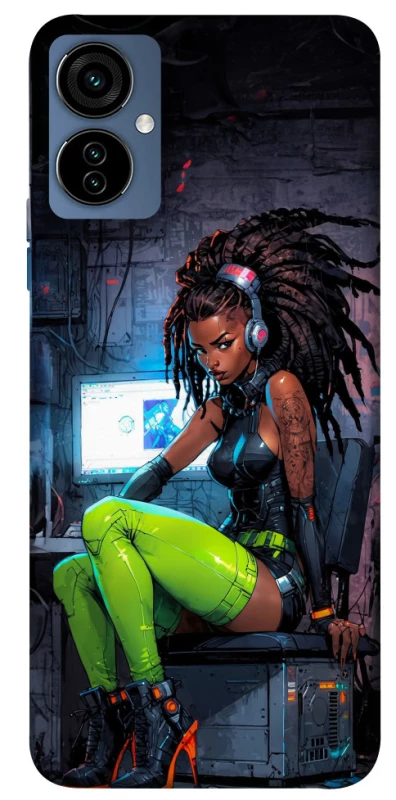 Чохол на TECNO Camon 19 Neo Cyber girl фото 1 з 1