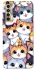 Чехол на TECNO Camon 17P Cute Cat v2 фото 1 из 1