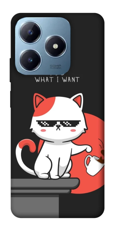 Чохол на Realme C63 I do what i wont фото 1 з 1