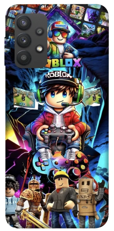 Чохол на Samsung Galaxy A32 (A325F) 4G Roblox collage ver.4 фото 1 з 1