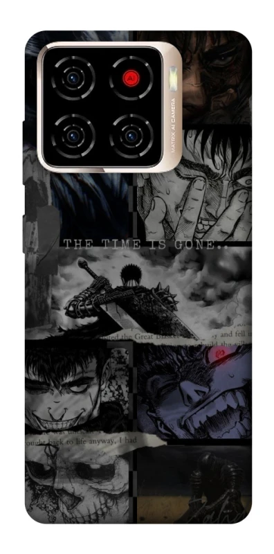 Чохол на ZTE Blade A56 Berserk collage ver.3 фото 1 з 1