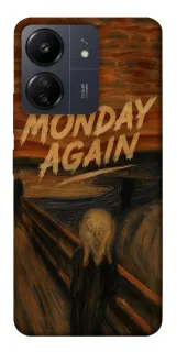 Чехол на Xiaomi Redmi 13C Monday Again фото 1 из 1