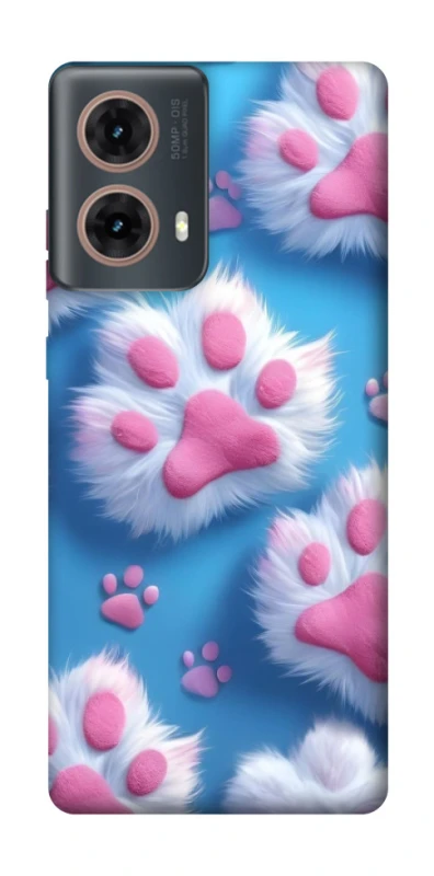 Чохол на Motorola Moto G85 Cat paw фото 1 з 1