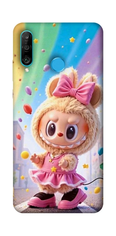 Чохол на Huawei P30 lite Labubu rainbow фото 1 з 1