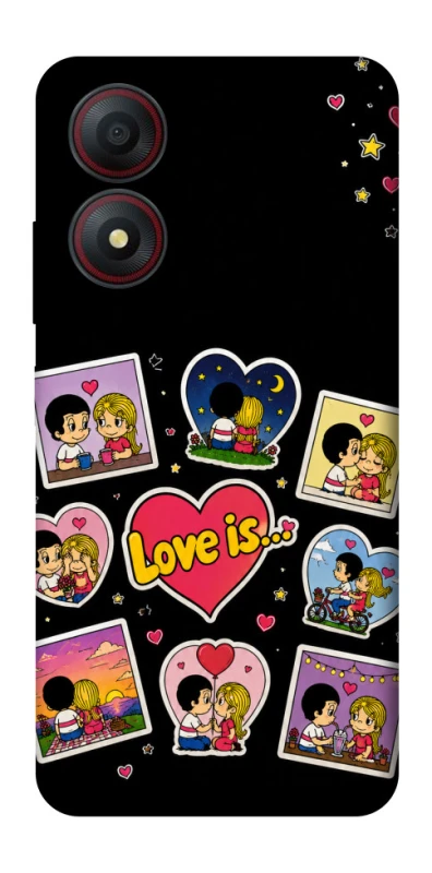 Чохол на ZTE Blade A34 4G Love is ver.2 фото 1 з 1