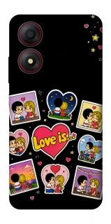 Чехол на ZTE Blade A34 4G Love is ver.2 фото 1 из 1