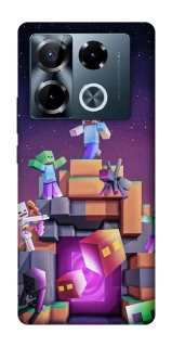 Чехол на Infinix Note 40 Pro 4G Minecraft aesthetics фото 1 из 1