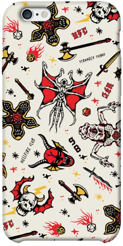 Чехол на Apple iPhone 6/6s plus (5.5") Stranger Things ver.2 фото 1 из 1