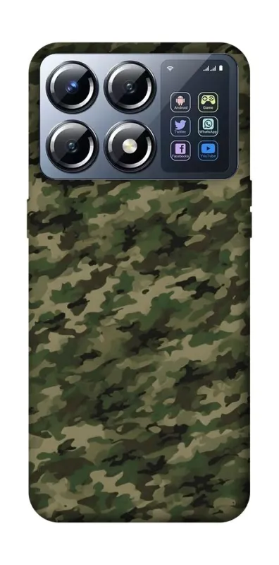 Чехол на Xiaomi POCO X8 Pro Camouflage v24 фото 1 из 1