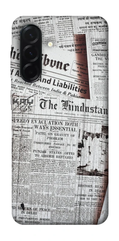 Чохол на Samsung Galaxy A37 5G Газети фото 1 з 1