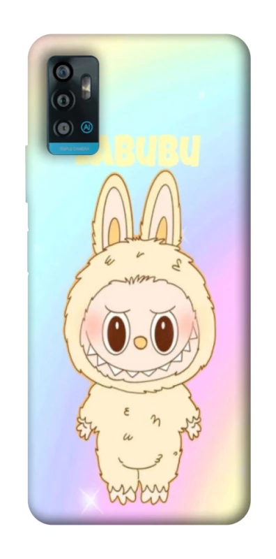 Чохол на ZTE Blade A71 Fluffy Rainbow Labubu фото 1 з 1