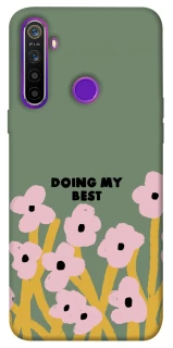Чехол на Realme 5 Doing my best фото 1 из 1