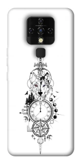 Чехол на TECNO Camon 16 SE Tattoo ver.8 фото 1 из 1