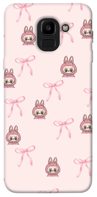 Чохол на Samsung J600F Galaxy J6 (2018) Pink bows and Labubus фото 1 з 1
