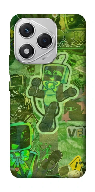 Чохол на Honor 400 Lite Dandysworld tv green theme фото 1 з 1