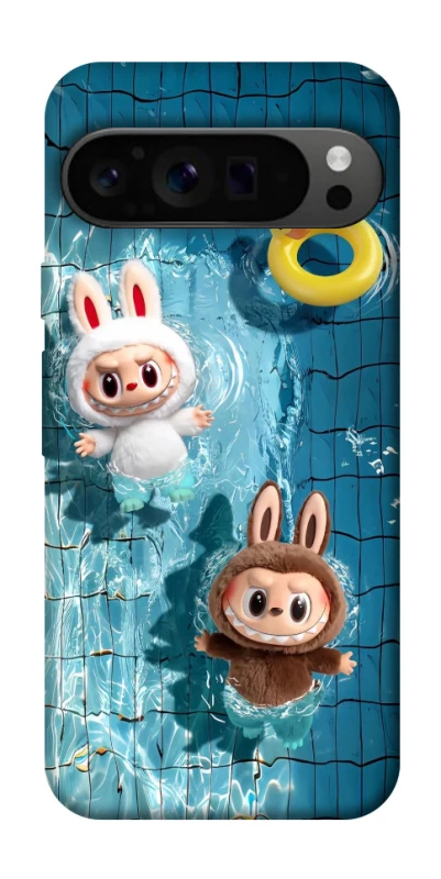 Чохол на Google Pixel 9 Pro Labubu in the pool фото 1 з 1