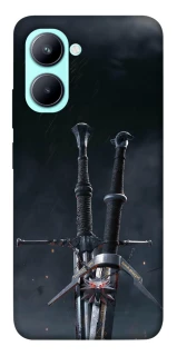 Чохол на Realme C33 Мечі Ведьмака фото 1 з 1