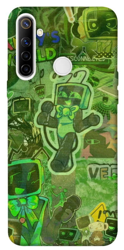 Чохол на Realme 6i Dandysworld tv green theme фото 1 з 1