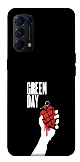 Чехол на Oppo Reno 5 4G Green Day logo фото 1 из 1