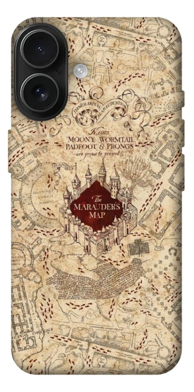 Чохол на Apple iPhone 17 (6.3") Harry Potter Marauder's Map фото 1 з 1