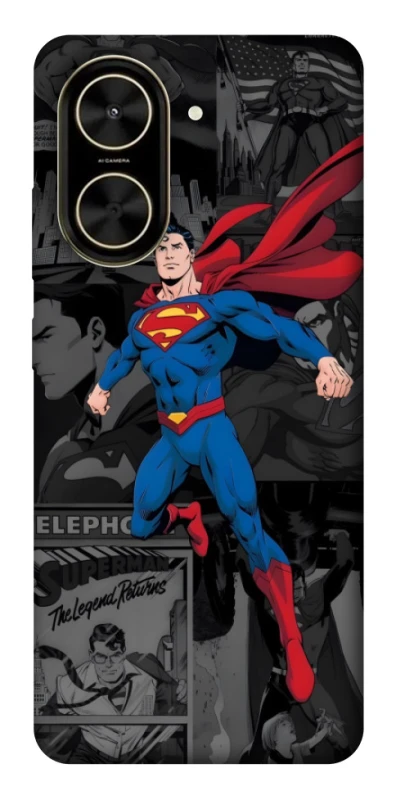 Чехол на Xiaomi Poco C71 superman comics фото 1 из 1