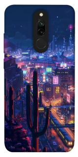 Чохол на Xiaomi Redmi 8 Night city фото 1 з 1