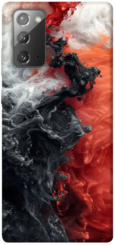 Чохол на Samsung Galaxy Note 20 Black and Red фото 1 з 1