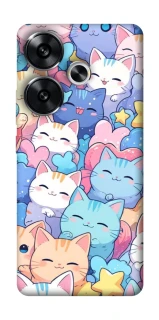 Чехол на Xiaomi Poco F6 Funny Kittens ver.3 фото 1 из 1