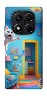 Чохол на Xiaomi Redmi Note 14 Pro 5G crazy cat фото 1 з 1