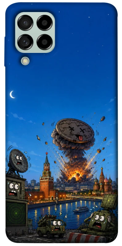 Чохол на Samsung Galaxy M53 5G Moscow never sleeps ver.8 фото 1 з 1