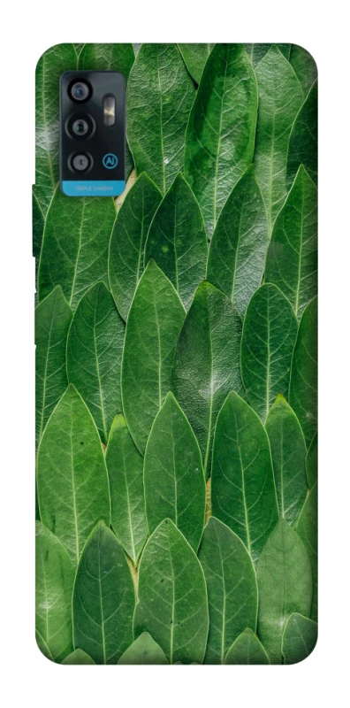 Чехол на ZTE Blade A71 Листья фото 1 из 1