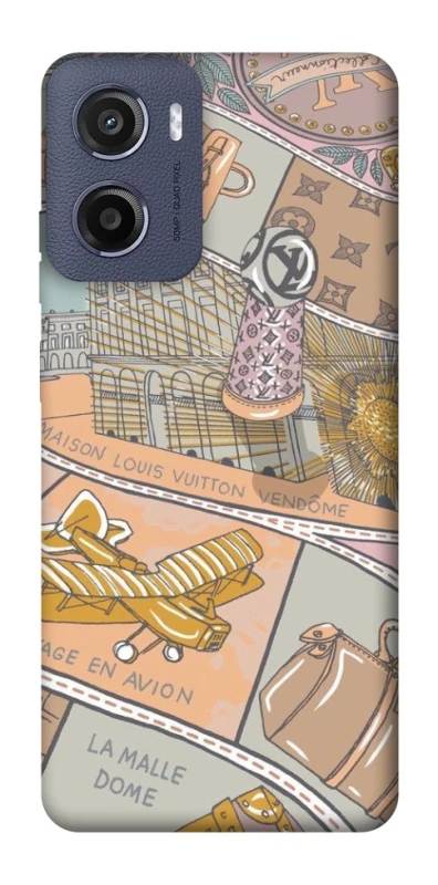 Чехол на Motorola Moto G05 Fashion collage ver.2 фото 1 из 1