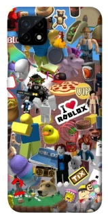 Чохол на Realme C21 Roblox collage ver.5 фото 1 з 1