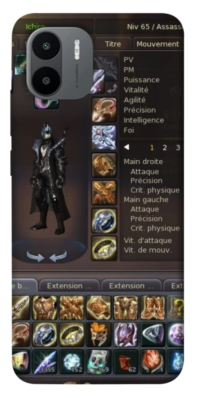 Чохол на Xiaomi Redmi A1+ / Poco C50 / A2+ Character Menu ver.1 фото 1 з 1