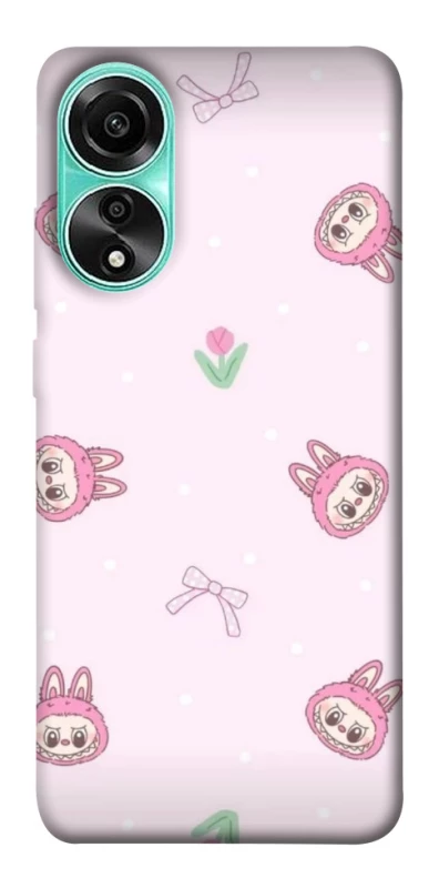 Чохол на Oppo A78 4G Labubu Flower фото 1 з 1